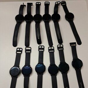 1X Samsung Galaxy Watch Active 2 SM-R820 GPS 44MM Black Good to Very Good Condit